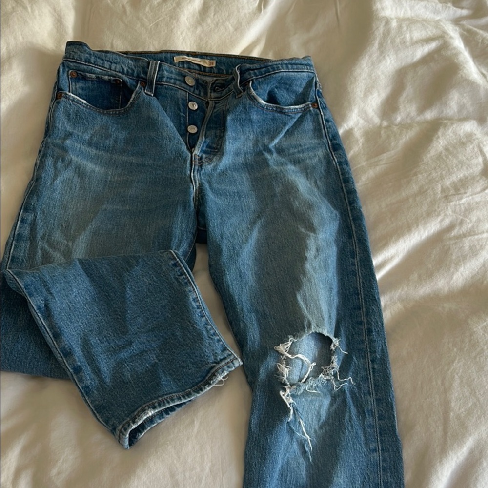 Levis wedgie straight jeans